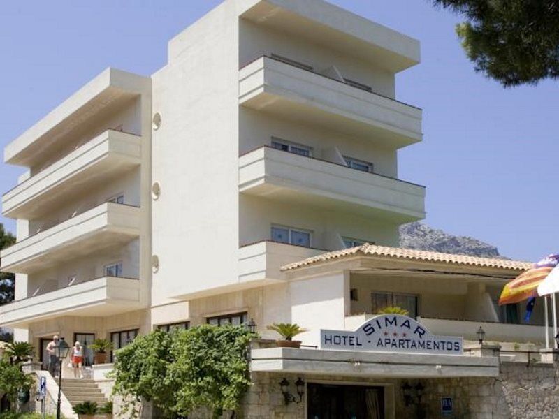 Globales Simar 호텔 Cala de Sant Vicenc 외부 사진